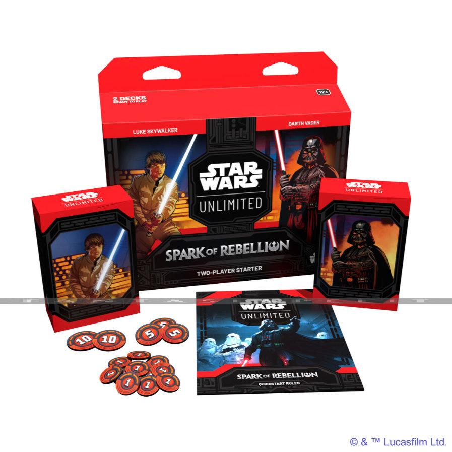 Star Wars: Unlimited -Spark of Rebellion Two-Player Starter
