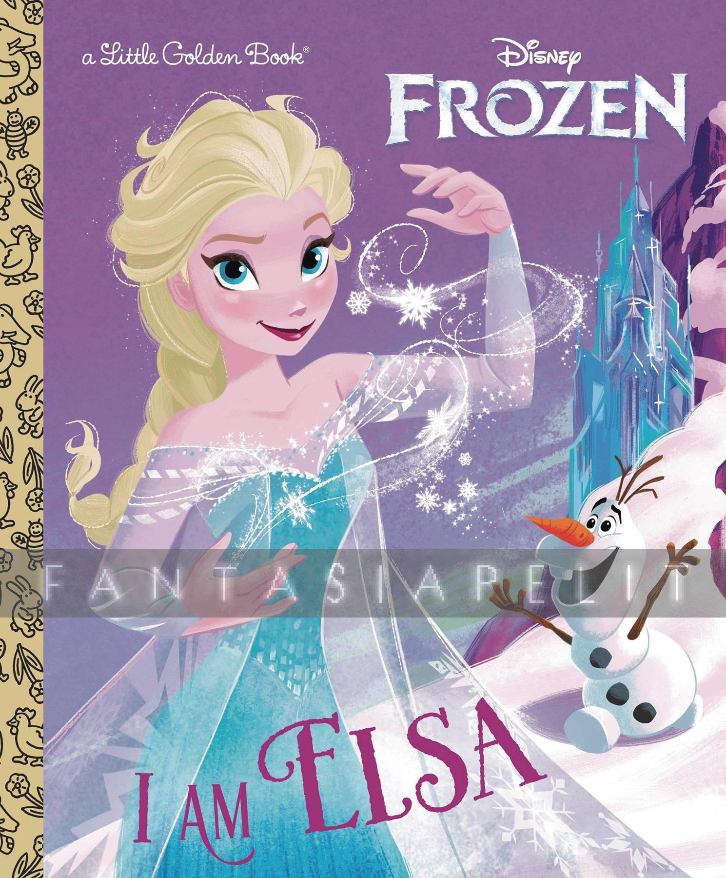 Fantasiapelit - verkkokauppa - romaani, novellikokoelma - Little Golden  Book: Frozen, I am Elsa // viivakoodi 9780736440165