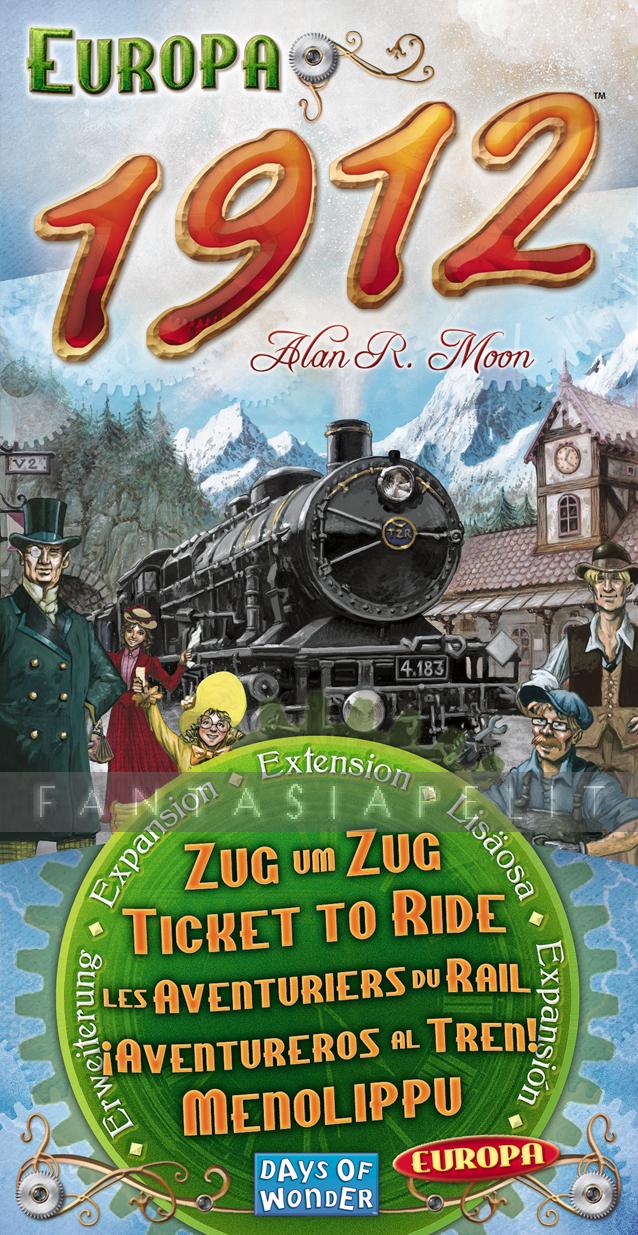 Fantasiapelit - verkkokauppa - lautapeli, seurapeli - Ticket to Ride:  Europa 1912 (suomeksi)