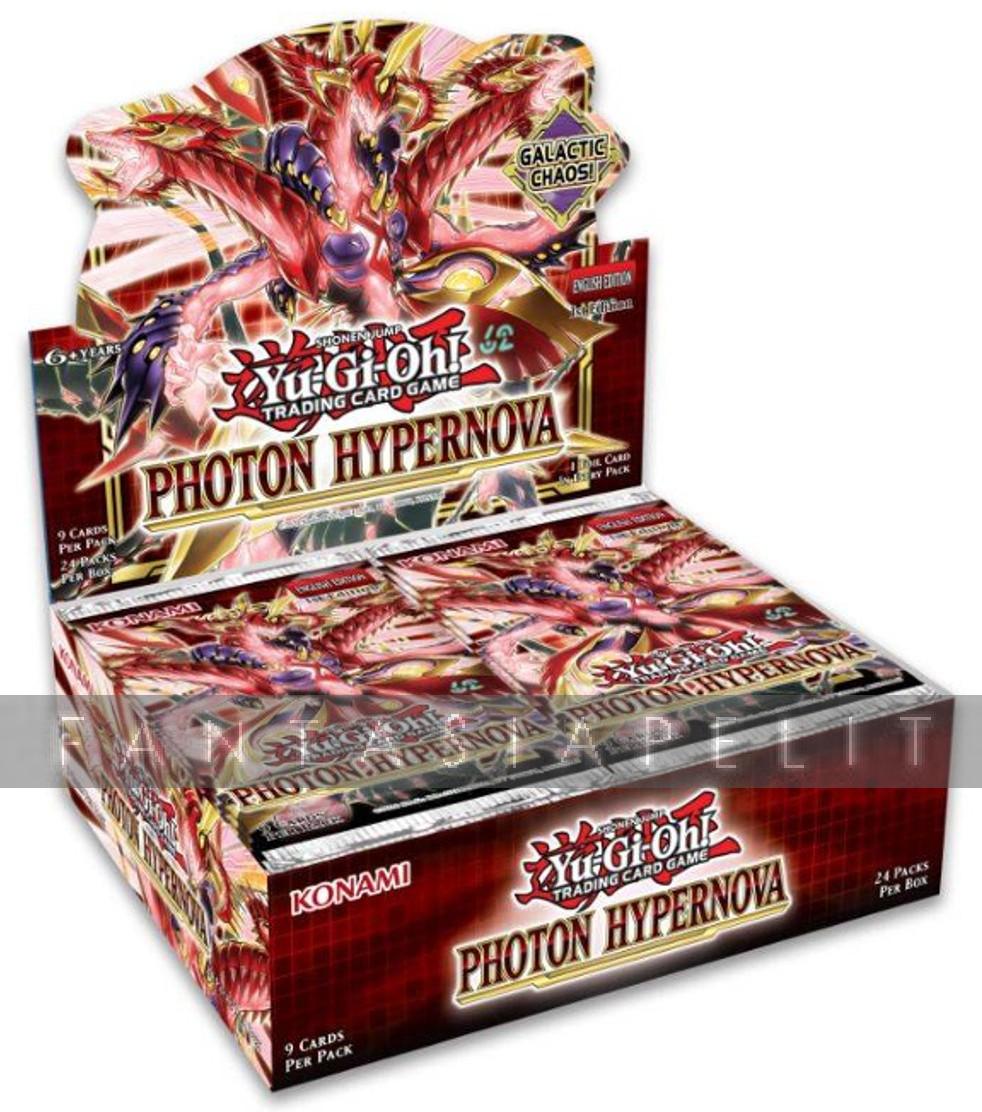 Fantasiapelit - verkkokauppa - manga - keräilykorttipeli - Yu-Gi-Oh! Photon  Hypernova Booster DISPLAY (24) // viivakoodi 4012927947807