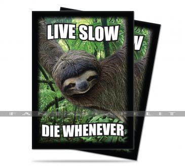 Deck Protector Sloth -Live Slow, Die Whenever (50)