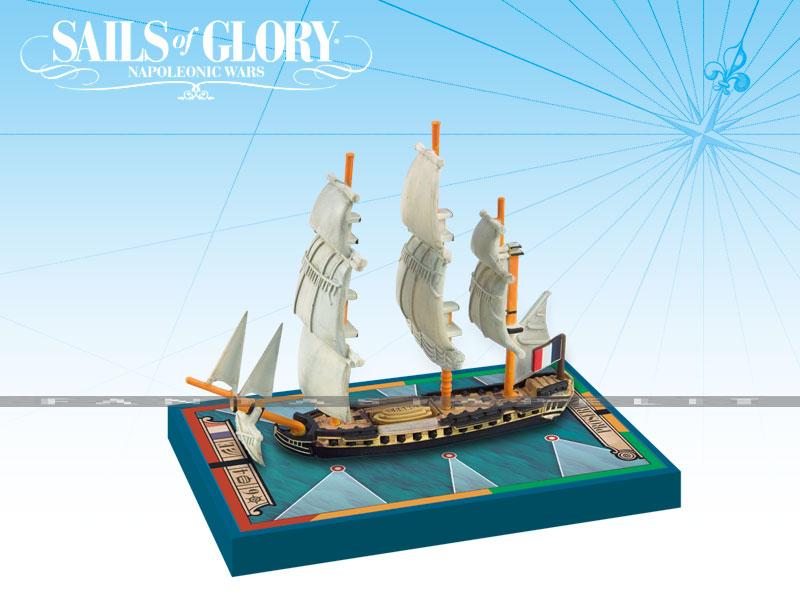 Sails of Glory -Proserpine 1785 French Frigate Ship Pack