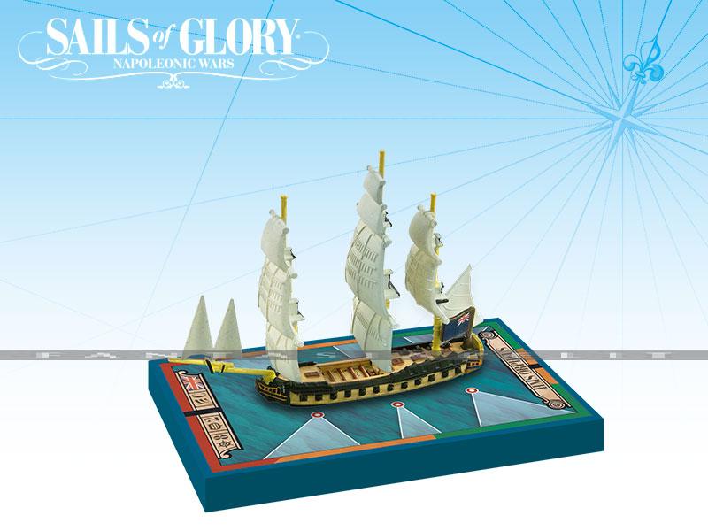 Sails of Glory -HMS Orpheus 1780 British Frigate Ship Pack