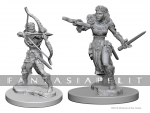 D&D Nolzur's Marvelous Unpainted Miniatures: Elf Ranger Female (2)