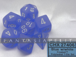 Frosted: Poly Blue/White Set (7)