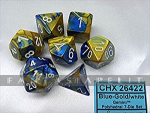 Gemini: Poly Blue Gold/White (7)