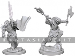 D&D Nolzur's Marvelous Unpainted Miniatures: Dragonborn Fighter Female (2)