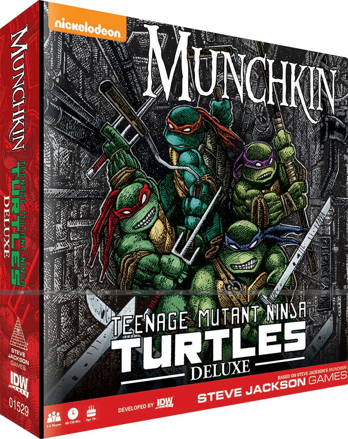 Fantasiapelit - verkkokauppa - lautapeli, seurapeli - Munchkin: Teenage  Mutant Ninja Turtles Deluxe Edition