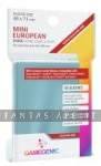 Prime Mini European-Sized Sleeves 46 x 71 mm -Clear (50)