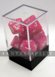 Opaque Dice Set Magenta/Magenta noppasetti (7 noppaa)