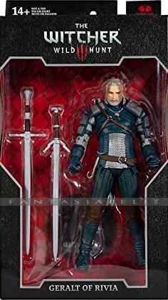 Witcher III: Wild Hunt Wave 3 -Geralt of Rivia Viper Armor Teal 7 Inch Action Figure