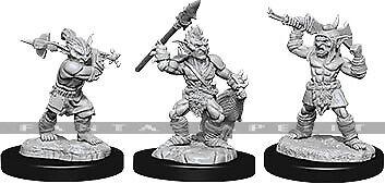 D&D Nolzur's Marvelous Unpainted Miniatures: Goblins & Goblin Boss (3)