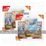 Pokemon: Surging Sparks Three Booster Blister