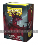 Dragon Shield: Matte Sleeves Blood Red (100)