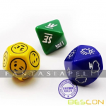 Emotion, Weather & Direction Dice