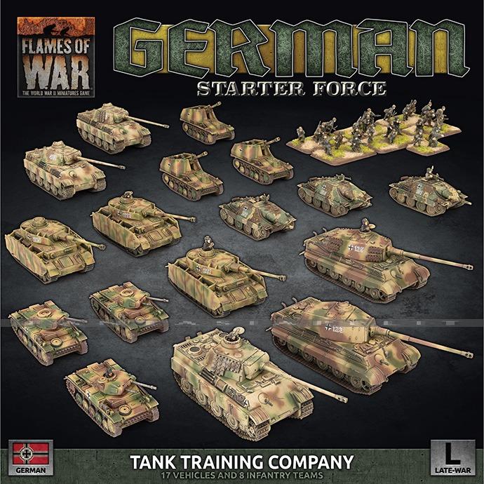 German Starter Force: Tank Training Company (Plastic)