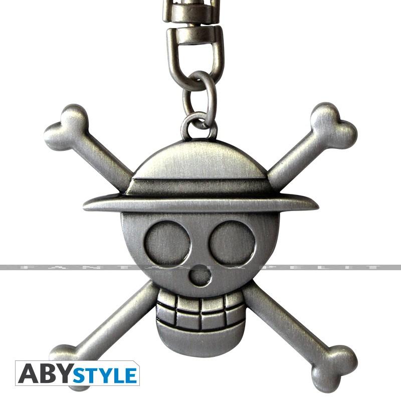 One Piece 3-D Keychain: Skull Luffy