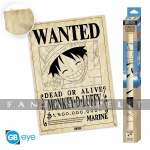 One Piece Parchment Poster: Wanted Luffy (66 x 46cm)