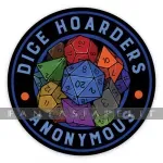 Dice Hoarders Anon Sticker kuva on linkki tuotesivulle: Dice Hoarders Anon Sticker