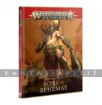 Battletome: Sons of Behemat AoS 4th Edition (HC) kuva on linkki tuotesivulle: Battletome: Sons of Behemat AoS 4th Edition (HC)