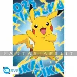 Pokemon Maxi Poster: Pikachu (91.5x61 cm) kuva on linkki tuotesivulle: Pokemon Maxi Poster: Pikachu (91.5x61 cm)