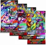 Pokemon: Mega Evolution: Chaos Rising Booster kuva on linkki tuotesivulle: Pokemon: Mega Evolution: Chaos Rising Booster