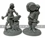 Bones Black: Townsfolk, Cooper and Blacksmith kuva on linkki tuotesivulle: Bones Black: Townsfolk, Cooper and Blacksmith